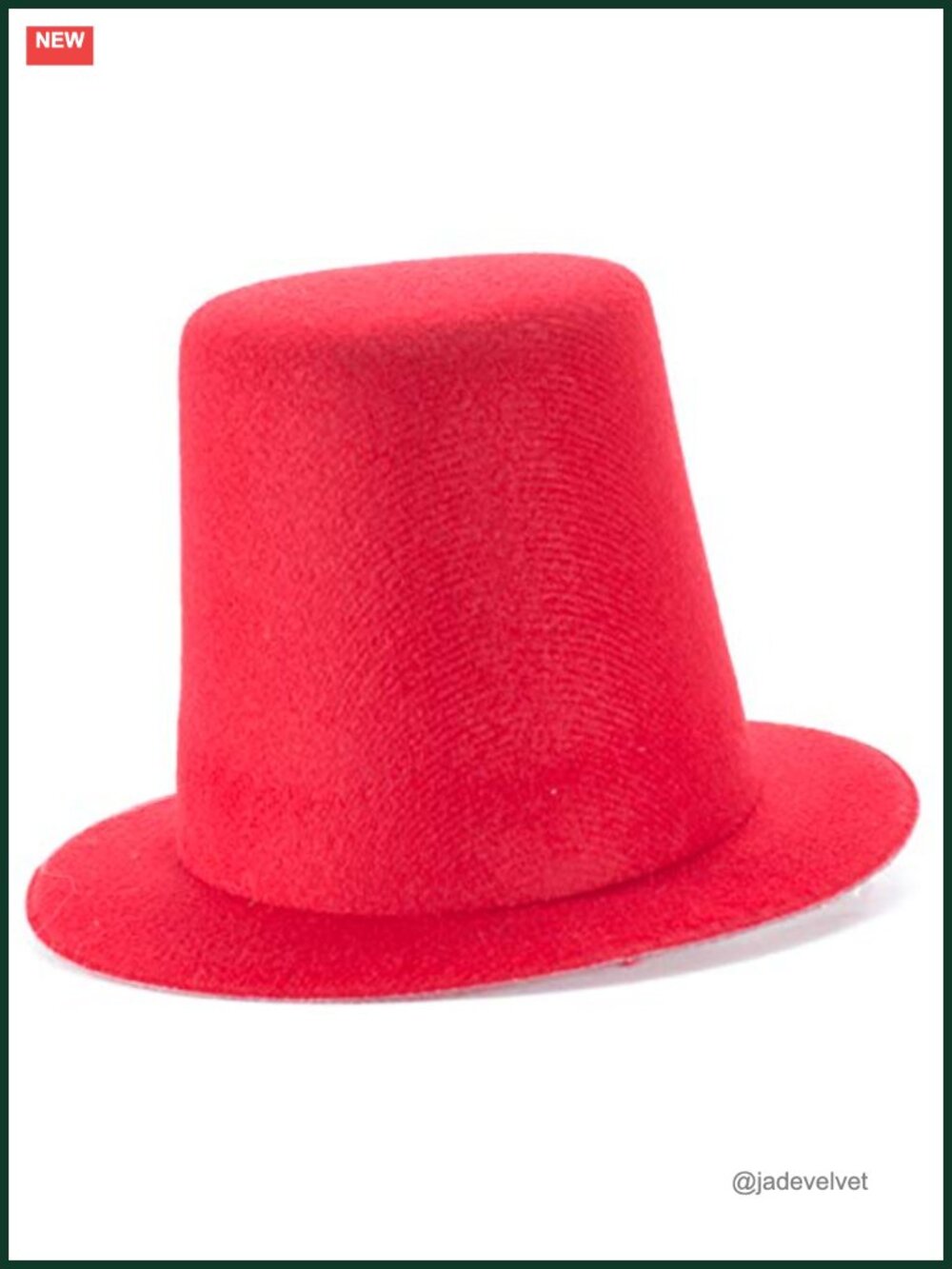 Mini Top Hat Fascinator Base with Alligator Clips EVA Millinery Craft